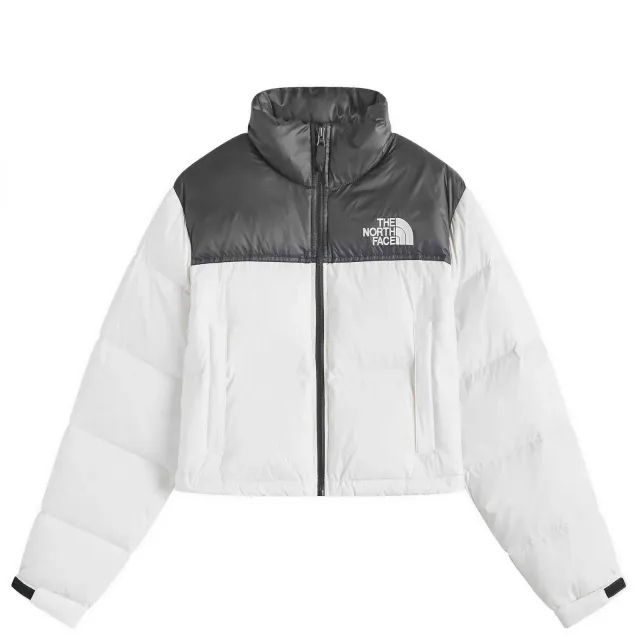 The North Face Women's Short Nuptse Jacket White
