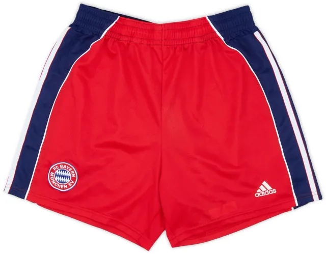 adidas 2000-02 Bayern Munich Home Shorts - 9/10 - (M)