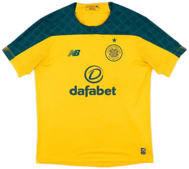NewBalance 2019-20 Celtic Away Shirt - 7/10 - (M)