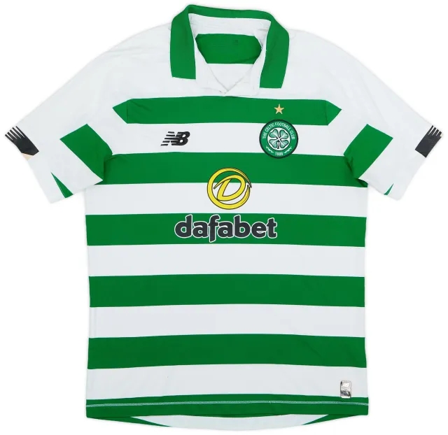 NewBalance 2019-20 Celtic Home Shirt - 6/10 - (L)