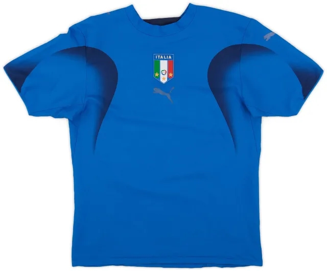 Puma 2006 Italy Home Shirt - 4/10 - (M)