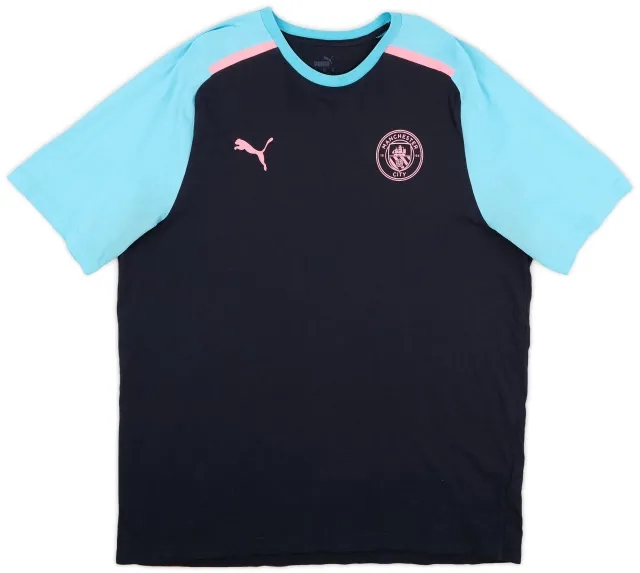 2020-21 Manchester City Puma Training Shirt - 9/10 - (XL)
