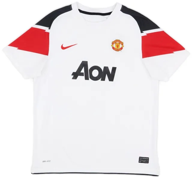 Nike 2010-12 Manchester United Away Shirt - 6/10 - (XL.Boys)