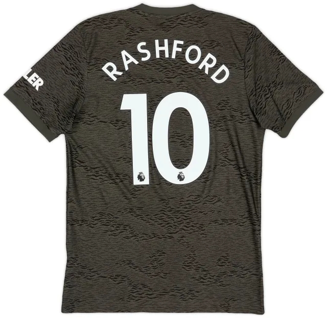 adidas 2020-21 Manchester United Away Shirt Rashford #10 - 7/10 - (M)
