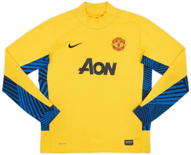 Nike 2011-12 Manchester United GK Shirt - 7/10 - (XL.Boys)