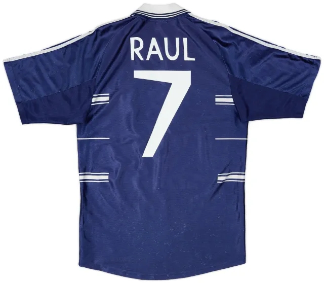adidas 1998-99 Real Madrid Away Shirt Raul #7 - 5/10 - (S)