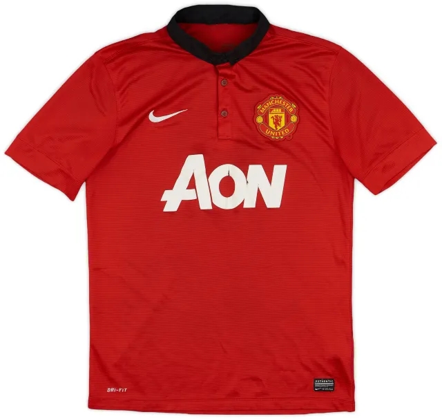 Nike 2013-14 Manchester United Home Shirt - 5/10 - (M)
