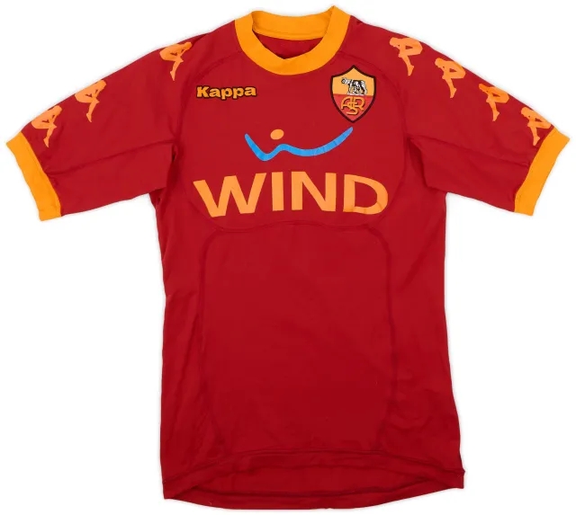 Kappa 2010-11 Roma Home Shirt - 7/10 - (XS)