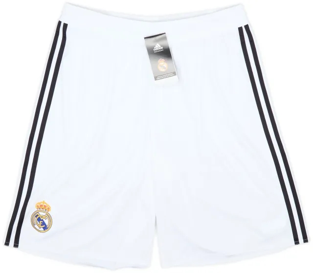 adidas 2008-09 Real Madrid Home Shorts (XL)