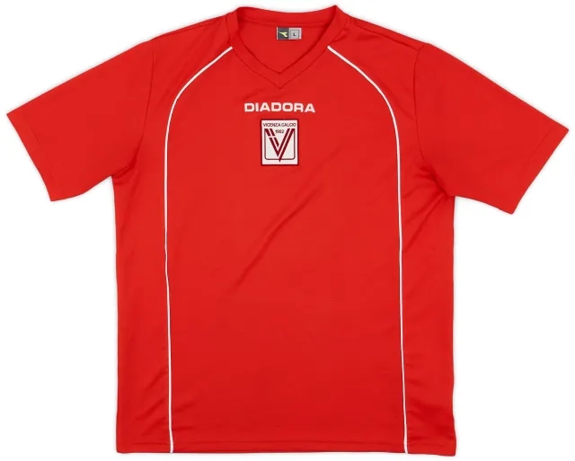 2008-09 Vicenza Diadora Training Shirt - 7/10 - (L)