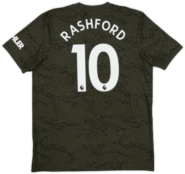 adidas 2020-21 Manchester United Away Shirt Rashford #10 - 9/10 - (XL)
