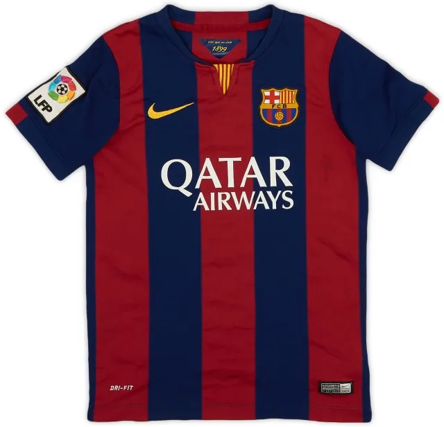 Nike 2014-15 Barcelona Home Shirt - 6/10 - (S.Boys)