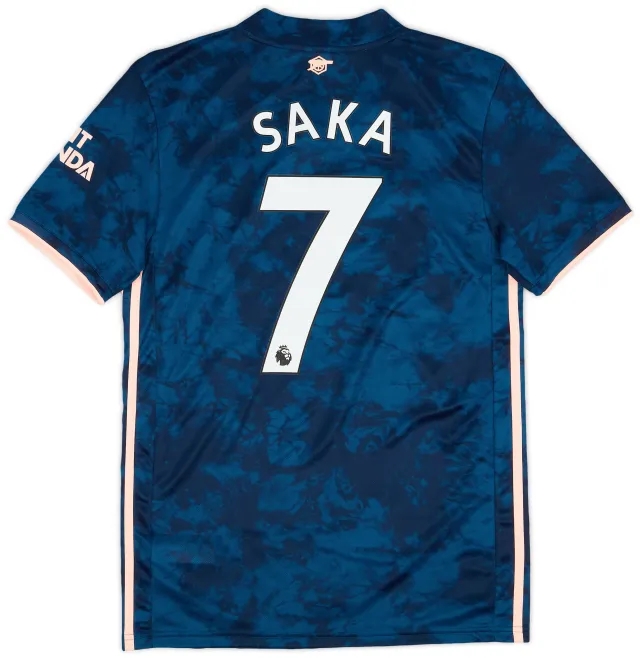 Nike 2021-22 Arsenal Third Shirt Saka #7 (S)