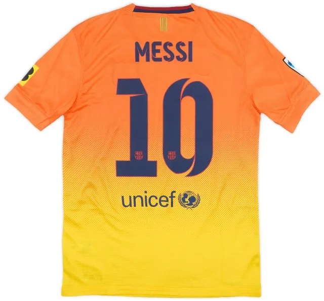 Nike 2012-13 Barcelona Away Shirt Messi #10 (S)