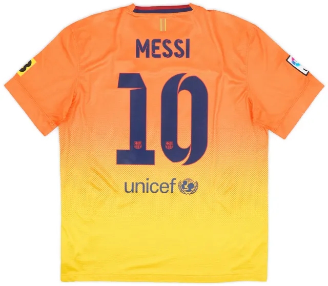 Nike 2012-13 Barcelona Away Shirt Messi #10 - 6/10 - (L)