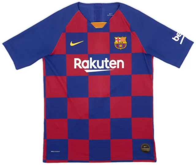 Nike 2019-20 Barcelona Authentic Home Shirt - 10/10 - (XL.Boys)