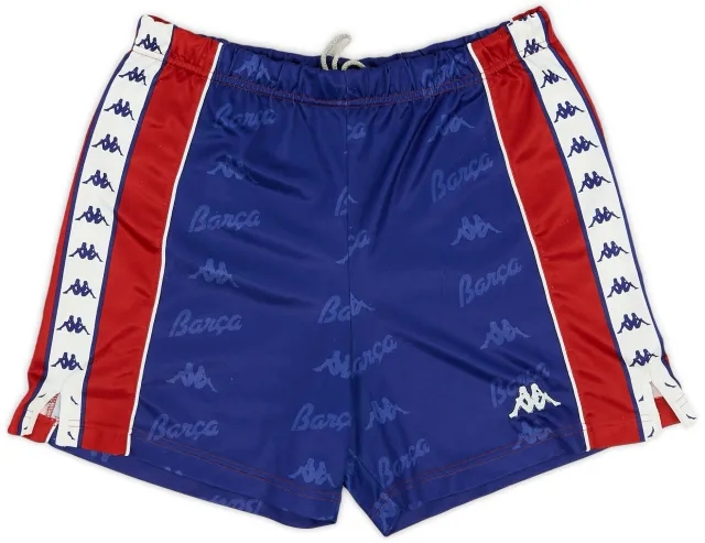 Kappa 1995-97 Barcelona Home Shorts - 5/10 - (L)