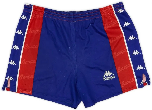 Kappa 1997-98 Barcelona Home Shorts - 6/10 - (S)