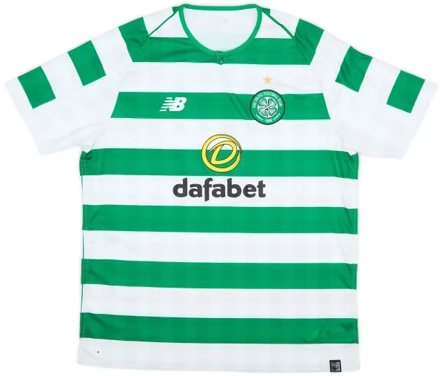 NewBalance 2018-19 Celtic Home Shirt - 6/10 - (XL)