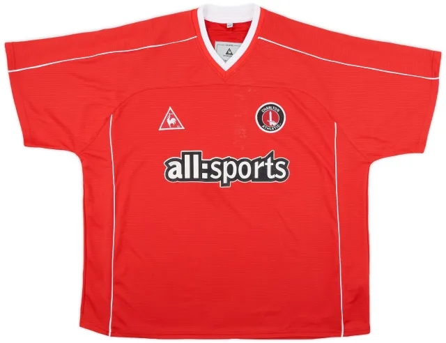 LeCoqSportif 2002-03 Charlton Home Shirt - 7/10 - (3XL)