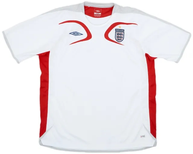 2005-06 England Umbro Training Shirt - 7/10 - (XXL)