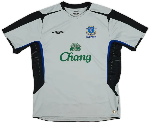 Umbro 2005-06 Everton Away Shirt - 8/10 - (XL)