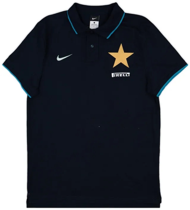 2010-11 Inter Milan Nike Polo Shirt - 9/10 - (L)