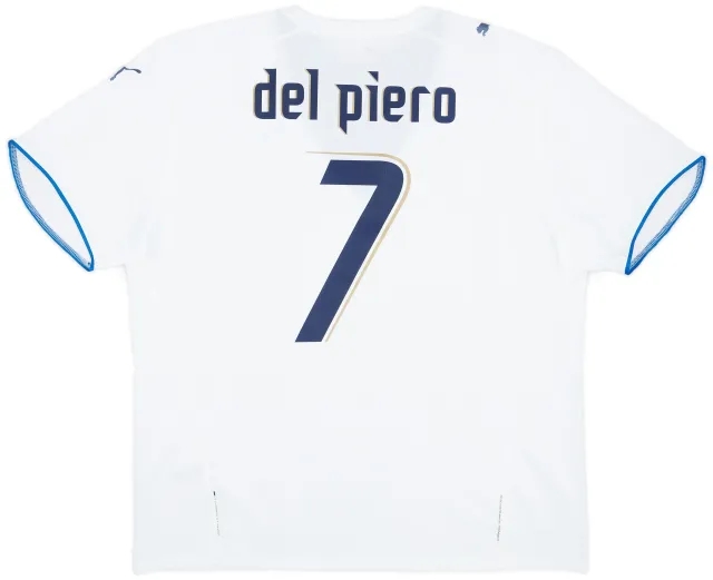 Puma 2006 Italy Away Shirt Del Piero #7 (XXL)