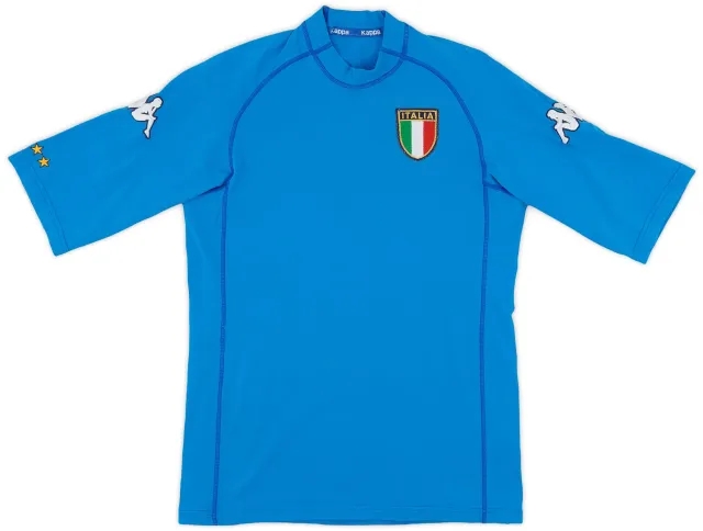 Kappa 2000-01 Italy Home Shirt - 5/10 - (M)