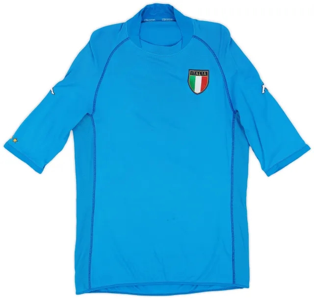 Kappa 2002 Italy Home Shirt - 4/10 - (XL)