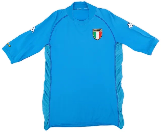 Kappa 2002 Italy Home Shirt - 4/10 - (XL)