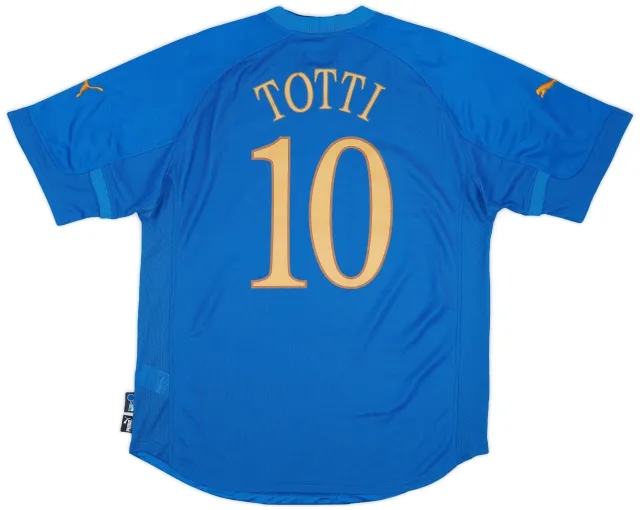 Puma 2004-06 Italy Home Shirt Totti #10 (XL)