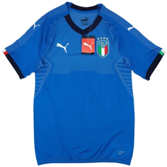 Puma 2018-19 Italy Authentic Home Shirt (XL)
