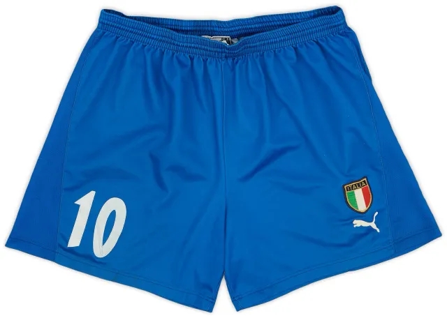 Puma 2003-04 Italy Player Issue Away Shorts #10 - 6/10 - (XL)