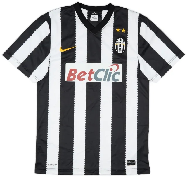 Nike 2010-11 Juventus Basic Home Shirt - 8/10 - (S)
