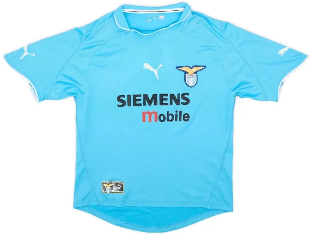 Puma 2002-03 Lazio Home Shirt - 6/10 - (XL.Boys)