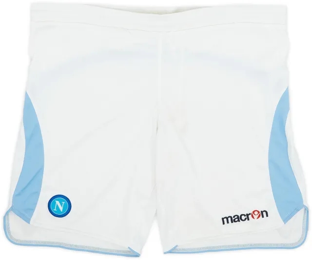 Macron 2009-10 Napoli Home Shorts - 5/10 - (L)
