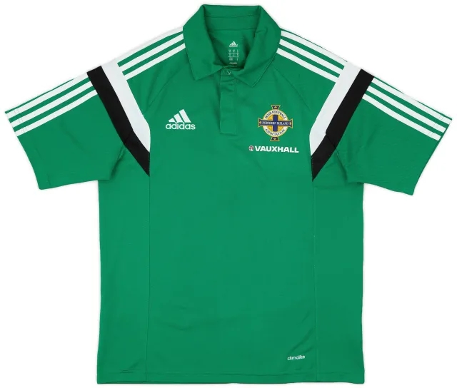 2014-15 Northern Ireland adidas Polo Shirt - 10/10 - (M)
