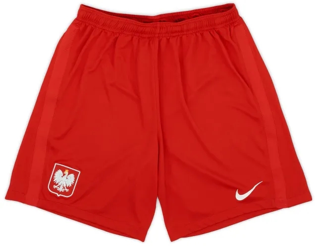 Nike 2019 Poland Centenary Home Shorts - 9/10 - (XL)