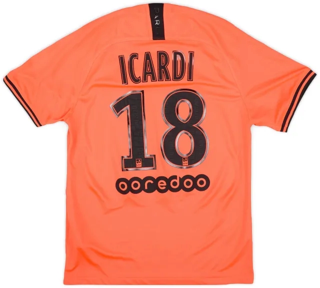 Nike 2019-20 Paris Saint-Germain Away Shirt Icardi #18 - 9/10 - (M)
