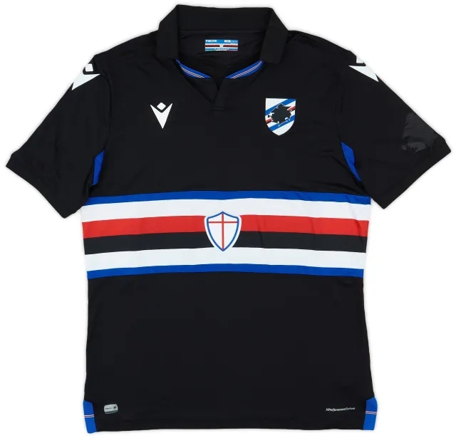 Macron 2020-21 Sampdoria Authentic Third Shirt - 9/10 - (XXL)