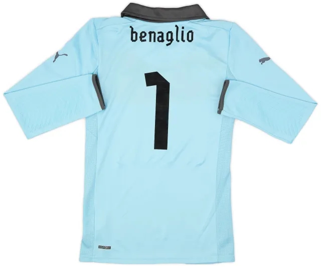 Puma 2012-13 Switzerland Authentic GK Shirt Benaglio #1 - 9/10 - (XS)