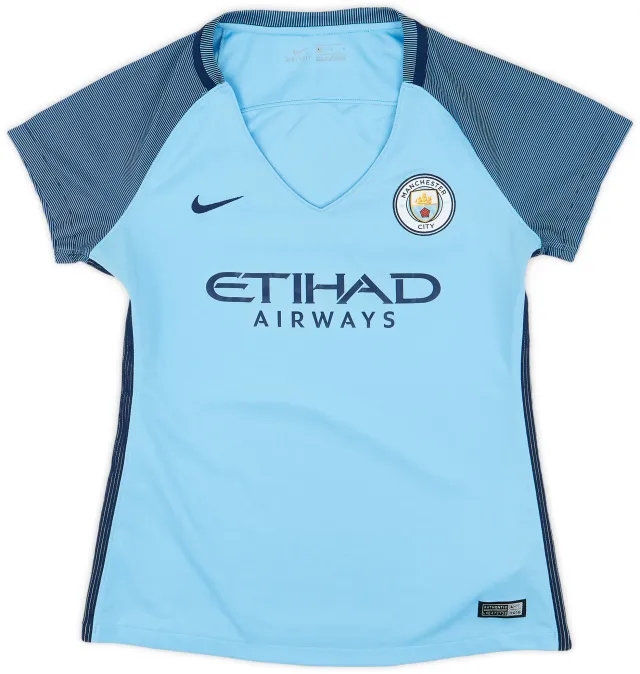 Nike 2016-17 Manchester City Home Shirt (Women's M)