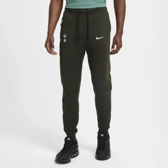 Nike Tottenham NSW Tech Fleece Jog Pants - Dark Green