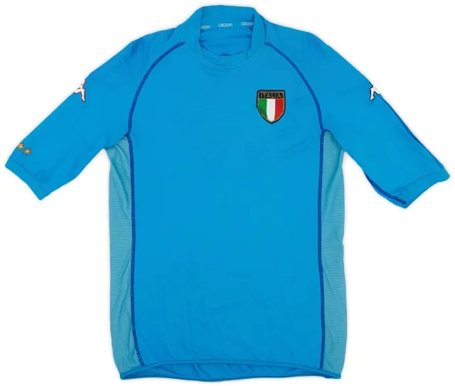 Kappa 2002 Italy Home Shirt - 5/10 - (L)