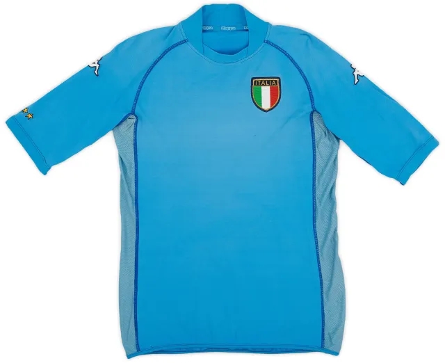 Kappa 2002 Italy Home Shirt - 4/10 - (L)
