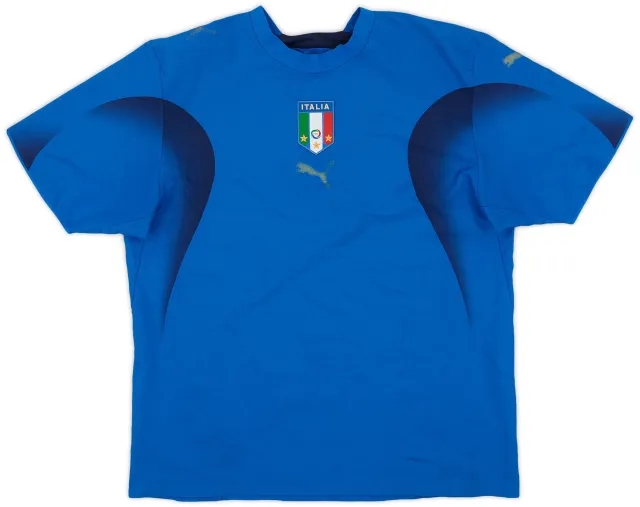 Puma 2006 Italy Home Shirt - 4/10 - (L)