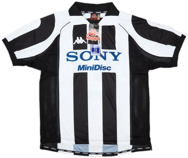 Kappa 1997-98 Juventus Player Issue Centenary Home Shirt #3 (L)