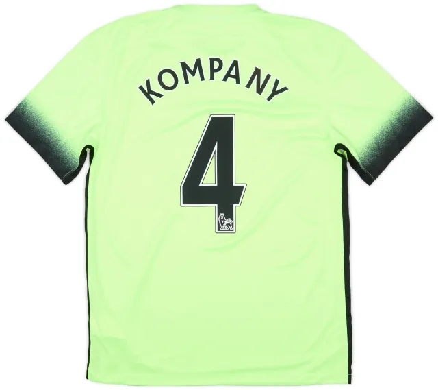 Nike 2015-16 Manchester City Third Shirt Kompany #4 (M)