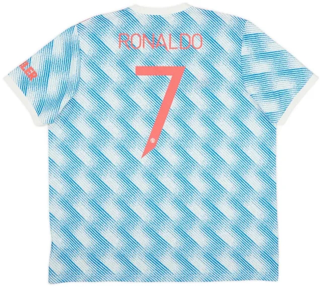 adidas 2021-22 Manchester United Away Shirt Ronaldo #7 - 10/10 - (XXL)